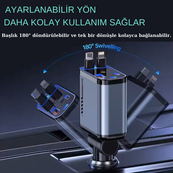 Galaxy 66W Hızlı Araç Şarj Cihazı